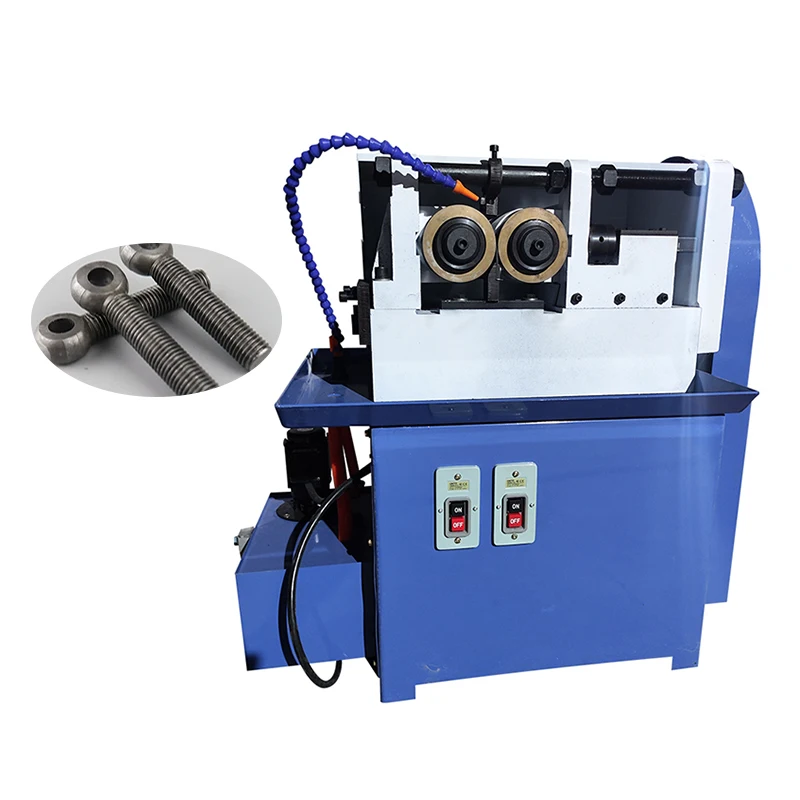 Small hydraulic thread rolling machine/Metal bar screw rolling machine