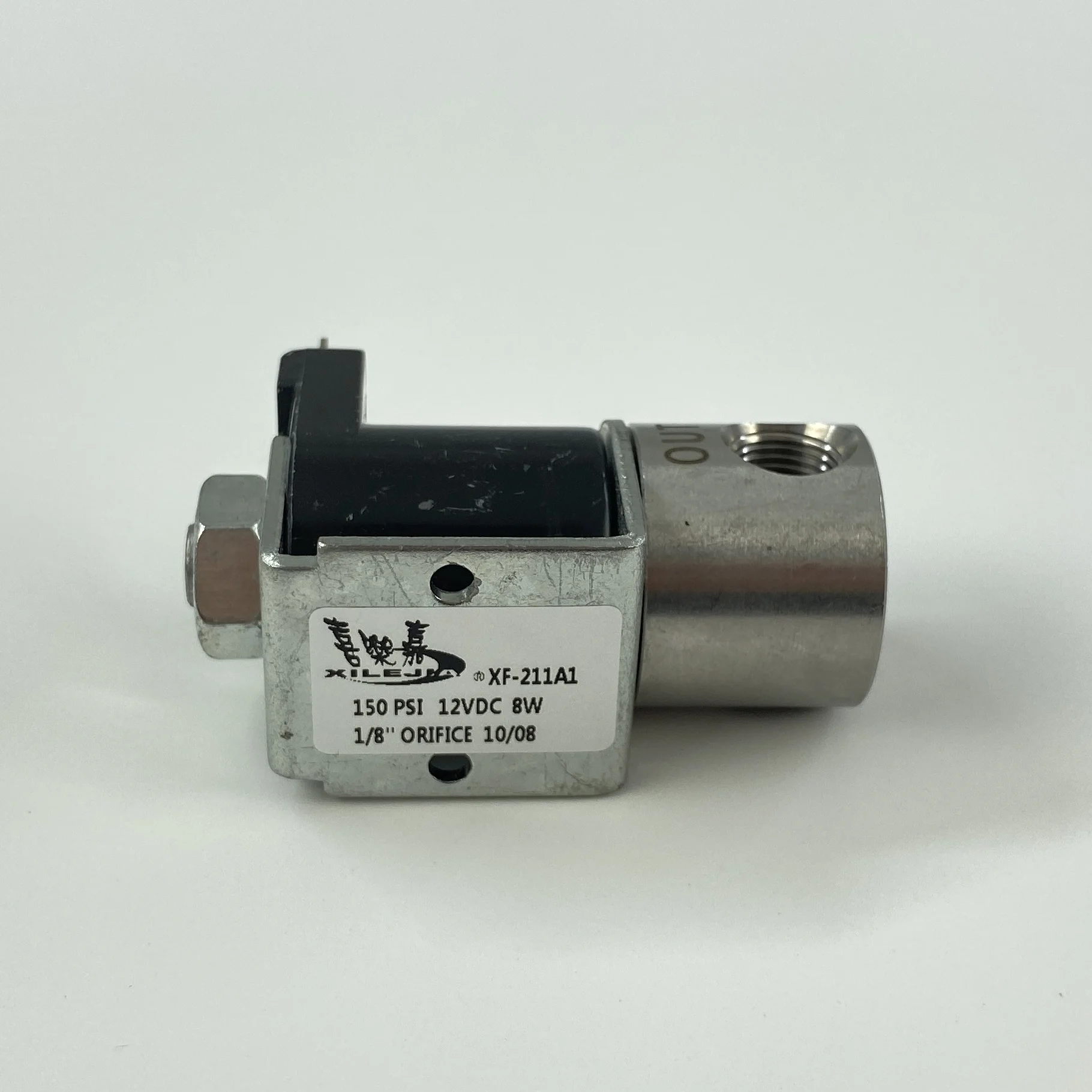 Напитков диспенсер для воды электромагнитный клапан управления из нержавеющей стали при нормальной температуре 2 лет общего 1/8-27NPT XF-211A1 xilejia