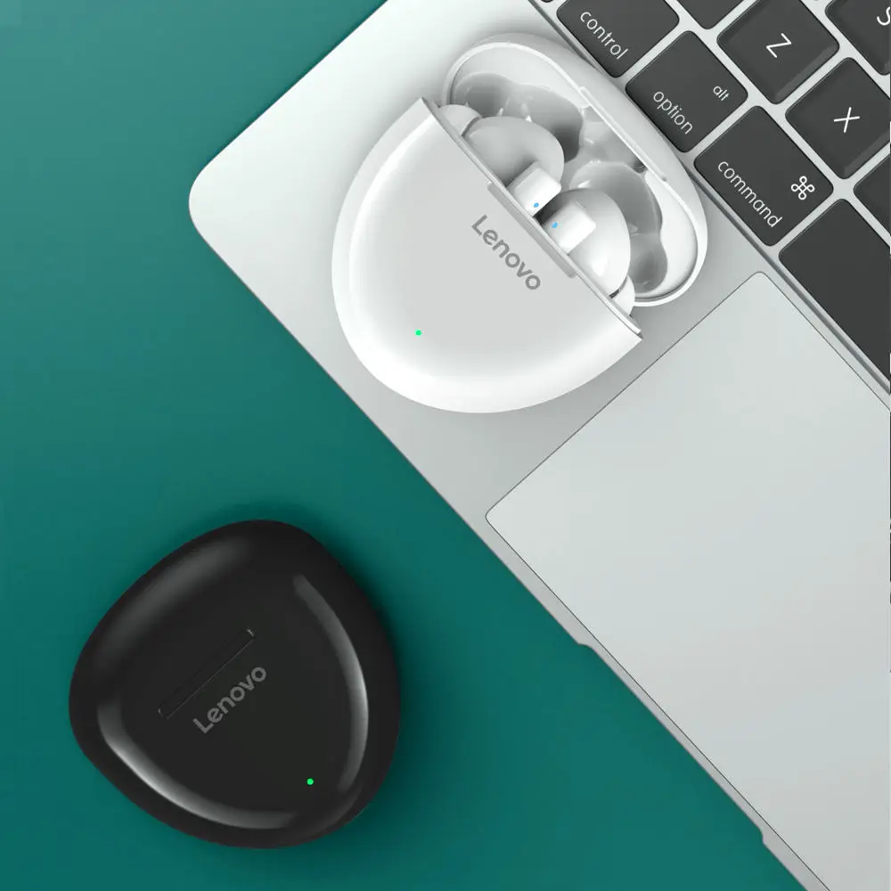 Original Lenovo HT06 V5.0 TWS Earphone Wireless Earphones Bertone Chip Audio Decoding CVC Dual MIC Noise Reduction livepods