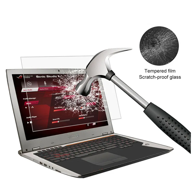 Закаленное стекло для защиты экрана ноутбука 14 дюймов 15 icnch прозрачная Защита компьютера 0 33