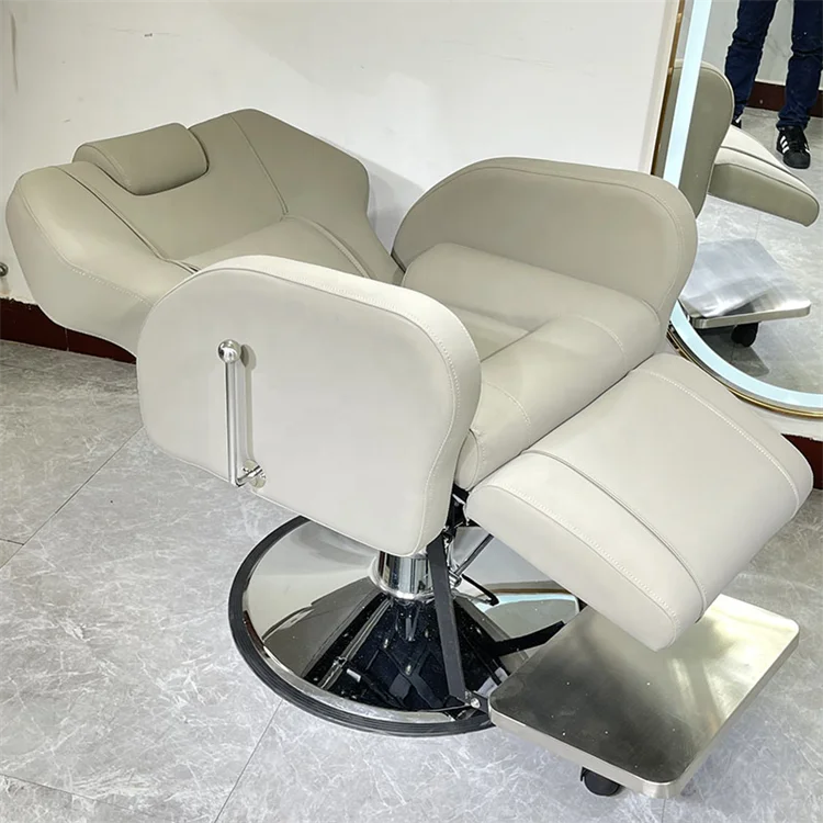 Siman Barbershop Equipment Salon Furniture Vintage Antique Brown Chairs Hairdressing Black Takara Electric Barber Chair