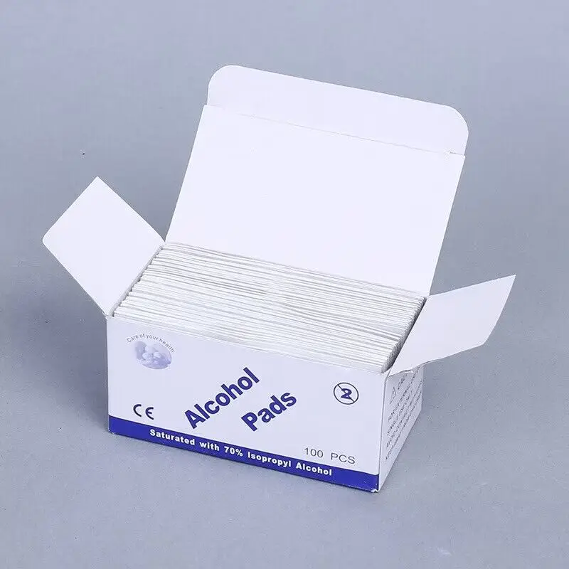 Sterile Wet Pre Saturated 70% IPA Medical Injection Disinfection Alcohol Wipes