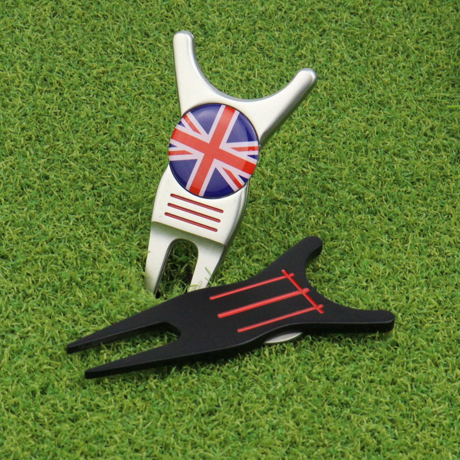 GAMEN Multifunctional Custom Made Club Holder Golf Divot Tool Repair Ball Tool Maker Golf Divot Tool