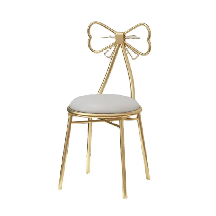 Dresser bedroom lovely girl pink makeup table simple and luxurious small butterfly back chair