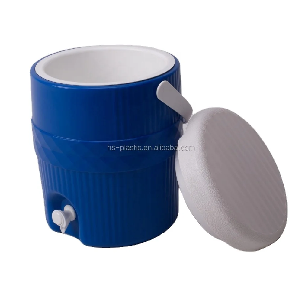 HS Plastic cooler  PU insulated water cooler jug(2 gallon +10gallon) for chilling ice  bucket with jug and spigot keep item cool