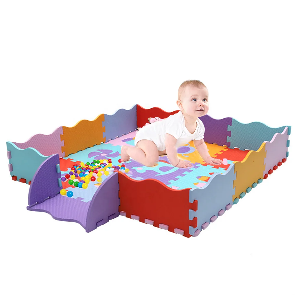 
Wholesale Baby Products Custom Safety Play Foam Puzzle Mat Baby Mat EVA Mat 