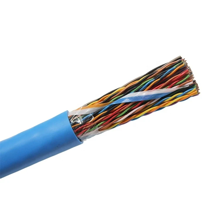 
25pairs CAT3 CAT5e Copper cable Indoor Outdoor Drop Wire Telephone cable 