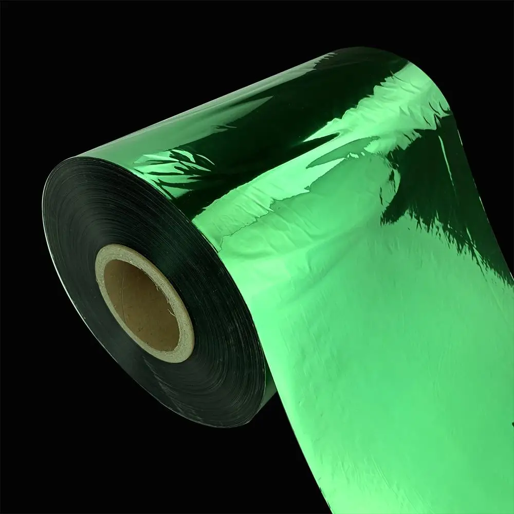 Pet metallized green thermal lamination film two sides high corona treatment