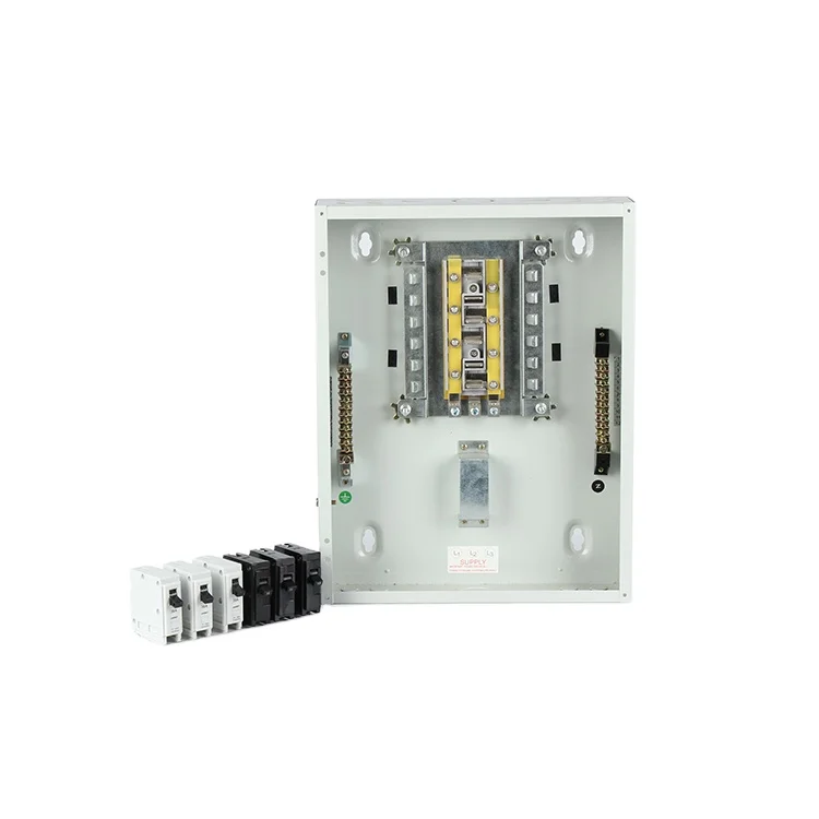 3 phase 12way electrical panel board distribution board