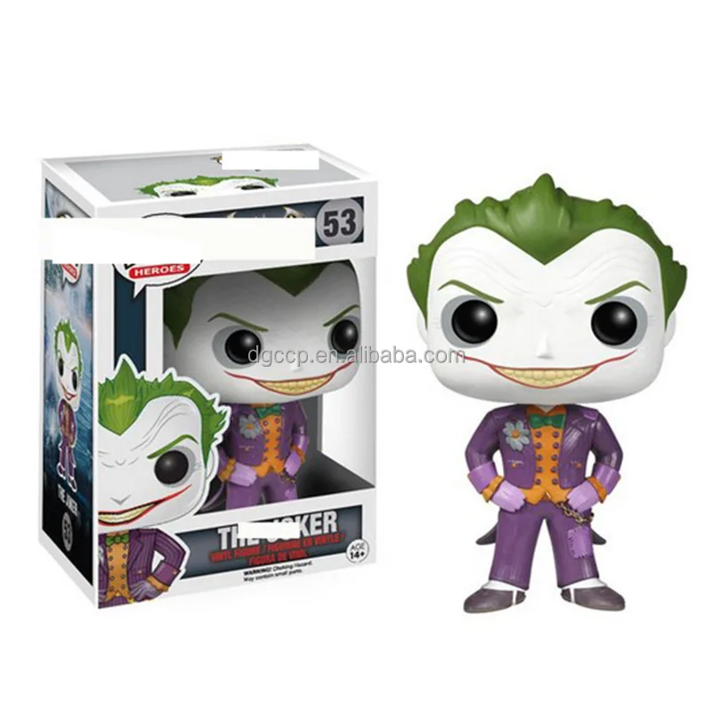 Hot Selling Suicide Squad Harley Quinn Character Joker Action Figure Funkos POP for Kids with Protection Box