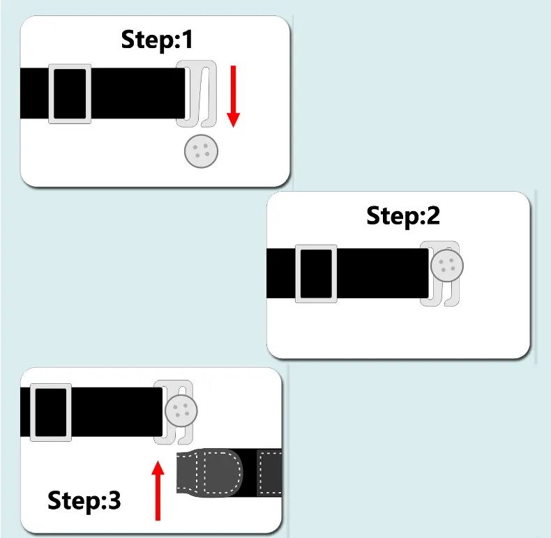 
2019 Top sale Yiwu Longkang 3.0cm shirt stays holder 