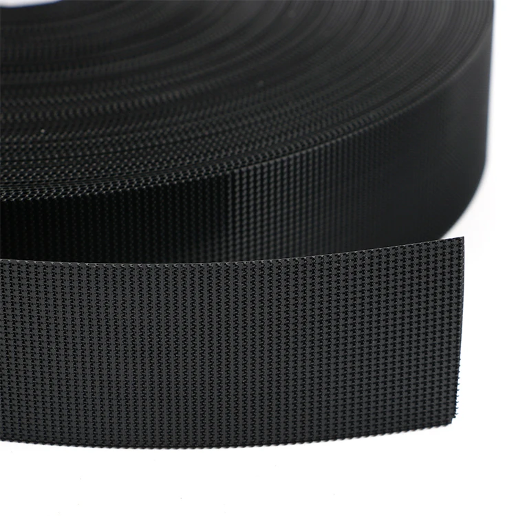 Black And White Nylon  Black Injection Hook And Loop Tape  For Down Jacket velcro patch custom