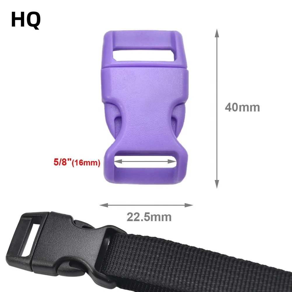 Factory Direct wholesale plastic buckle bag parts & accessories side release for bag