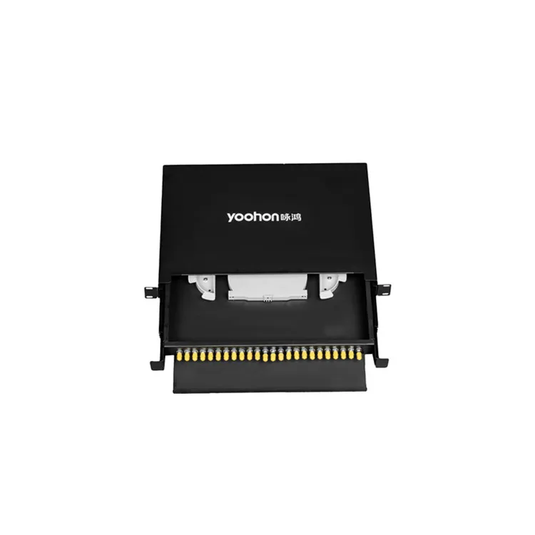 Fiber Optic Patch Panel ODF 24 Port Outdoor Termination Box Drawer