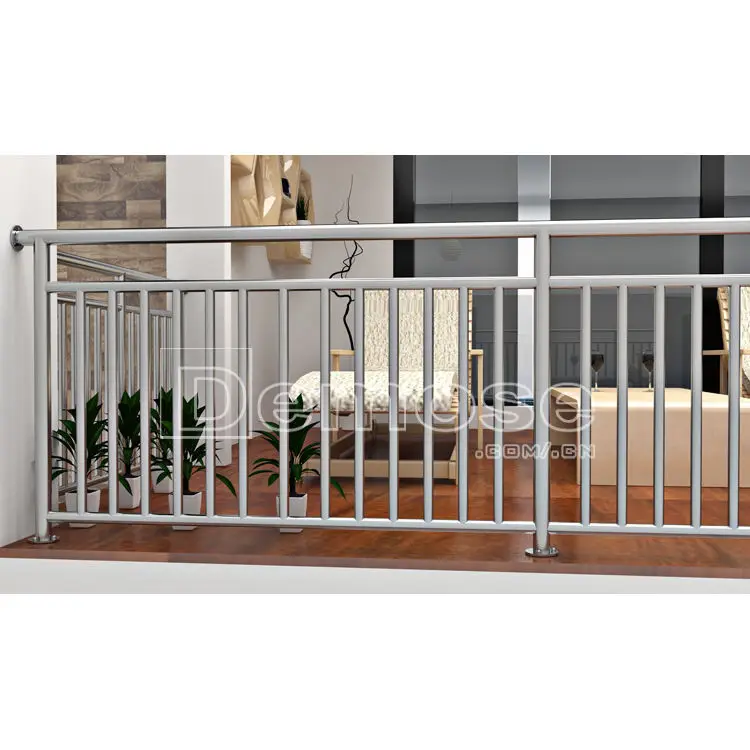 Внутренние лестничные перила для дома наружные балкона террасы оконные из дуба Современные Напольные нержавеющей стали