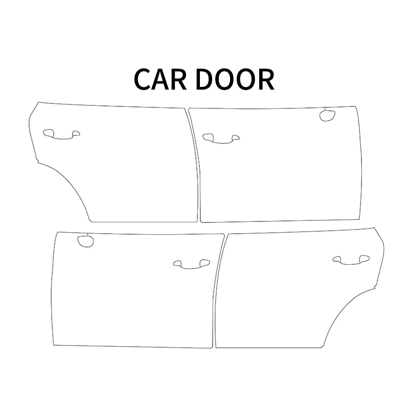 Special Car Machine Cutting Car Film Accurate Data  Paint Protection Pre-Cut Wrapping Tpu Ppf For Car