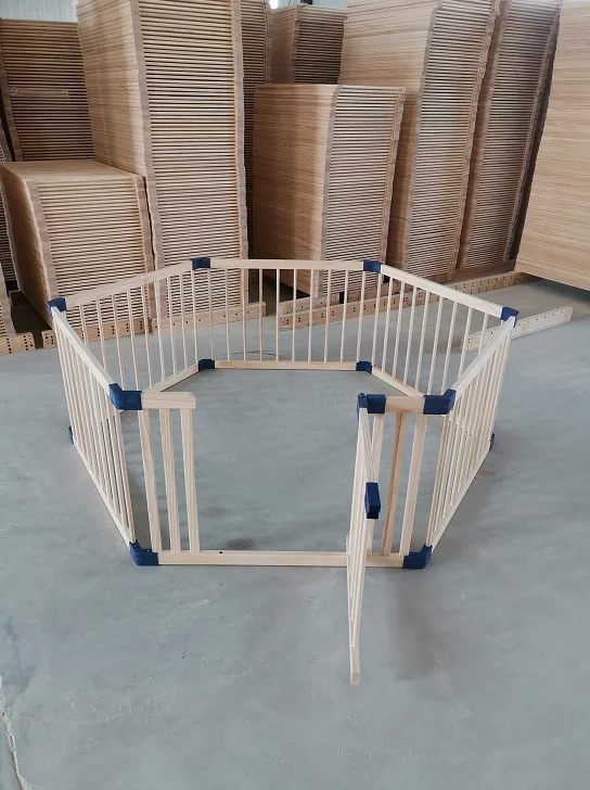 Безопасный Деревянный Манеж для детей