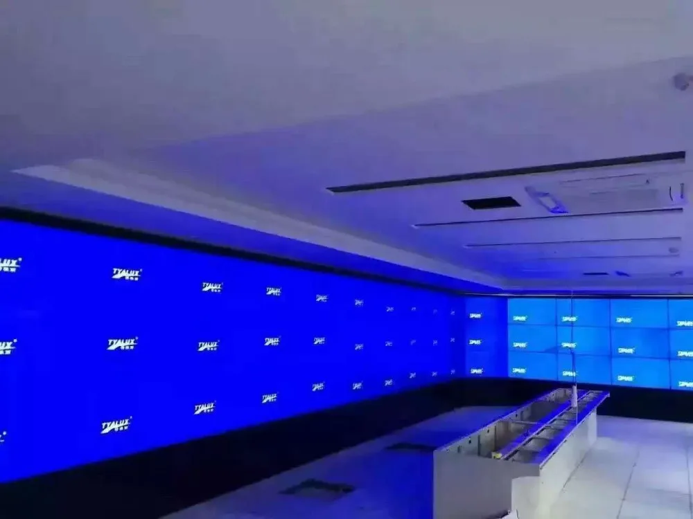  Гибкий 55 дюймов FHD 3 5 мм ободок 500 НИТ яркости напольная подставка ЖК-видеостены с промышленная панель ЖК-дисплея