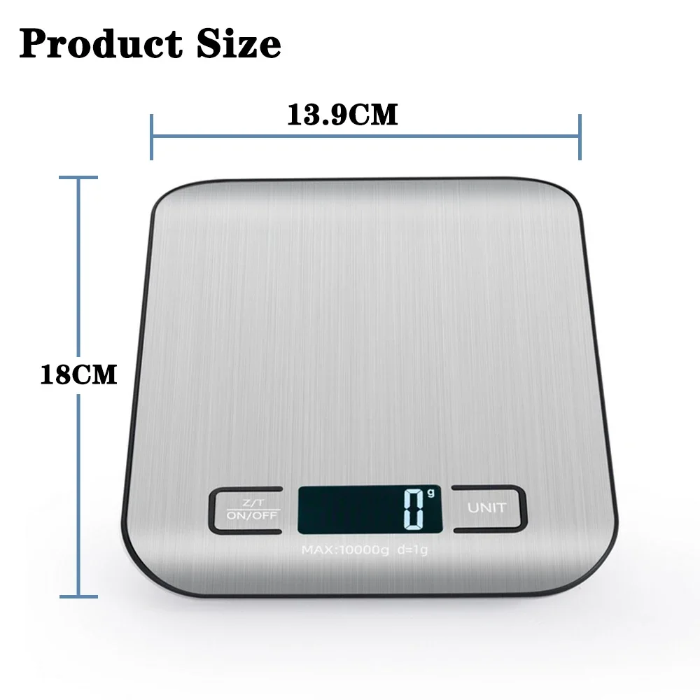 5KG Display Etekcity Cooking Digital Multifunction Electronic Stainless Steel Scale Food Weighing Scale Kitchen Scale