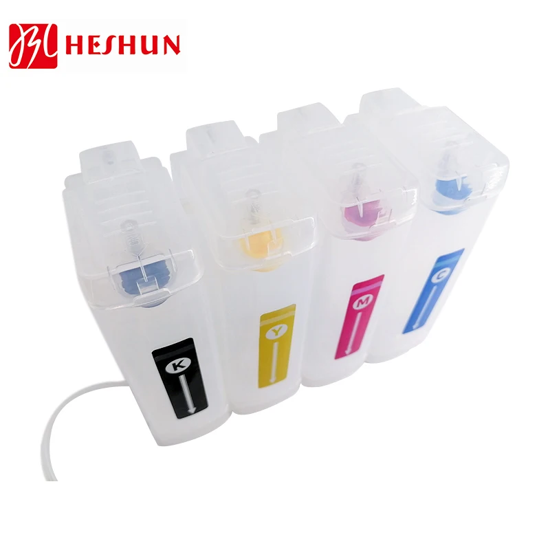 HESHUN empty CISS continuous ink supply system suitable for HP PageWide 352dw 377dw dn 452dw 452dn 477dn 552dw 577z 577dw