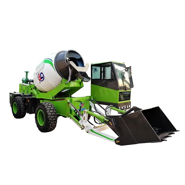 3.5 cubic meters of model A is discharged from the hydraulic control hopper after the feeding mixer moves forward