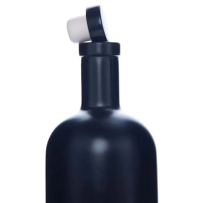 Wholesale Black  Clear 375ml 750ml Manufacturer Bulk Glass Wine Bottle