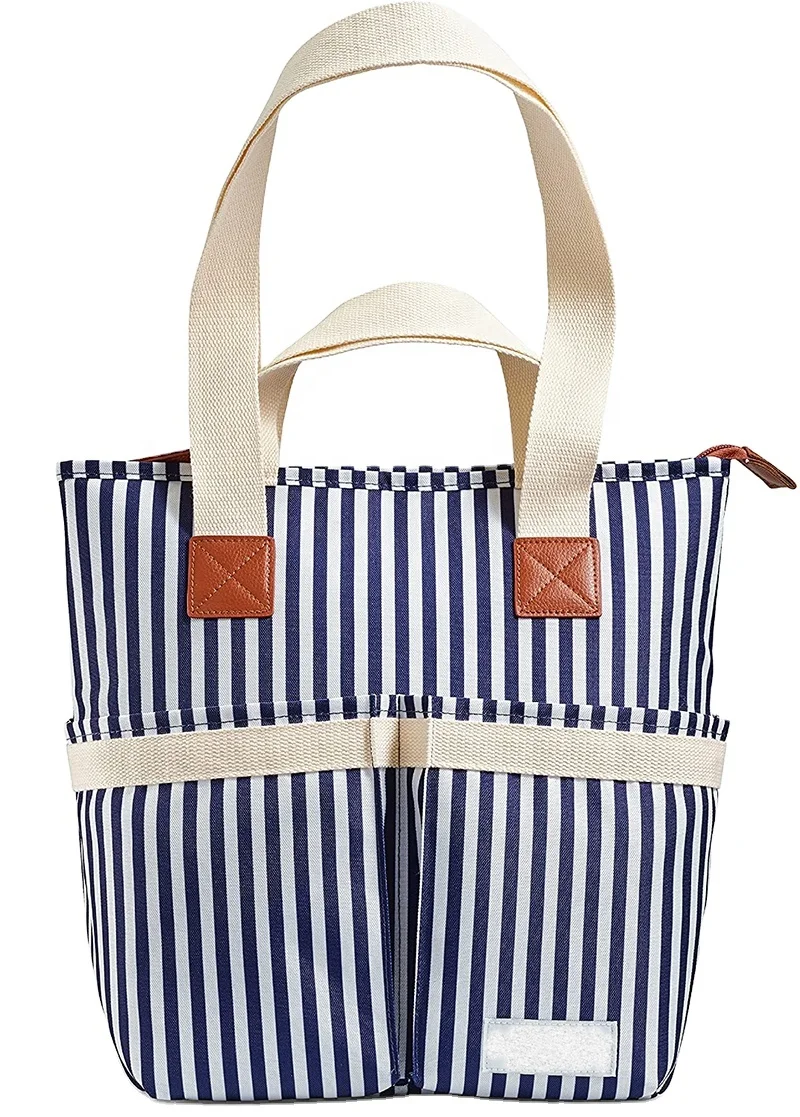 Cooler Bag for Food & Drinks Insulated Soft Beach Bag  Picnic Cooler Shopping Tote Bag & More