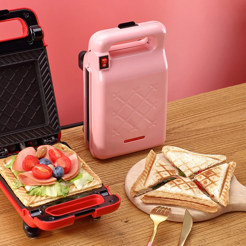 Detachable and washable sandwich maker bread maker breakfast home light waffle breakfast maker