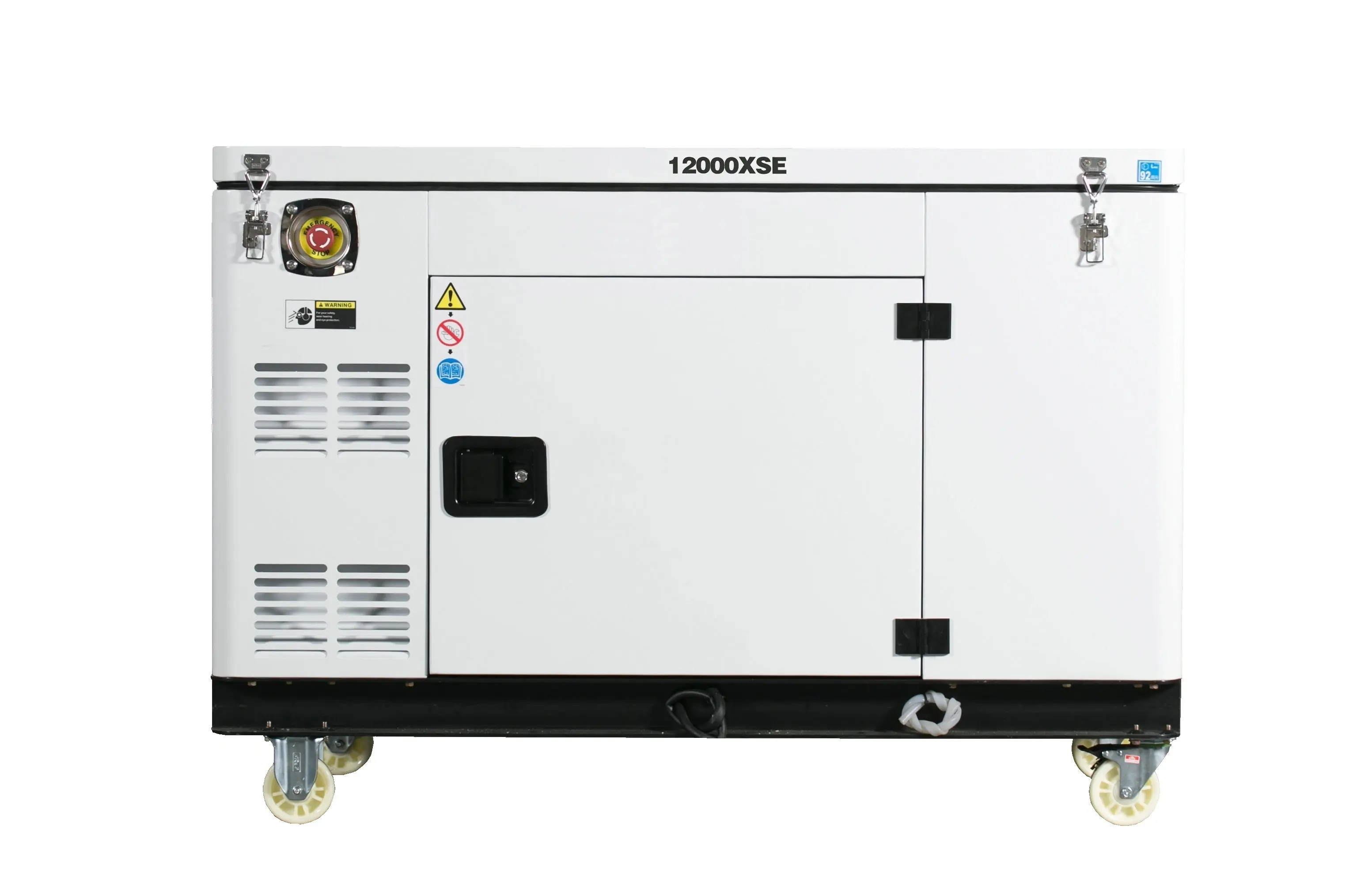 CE air cooled 6kw three phase 50hz 3000rpm 60hz 3600rpm silent portable gas generator home use