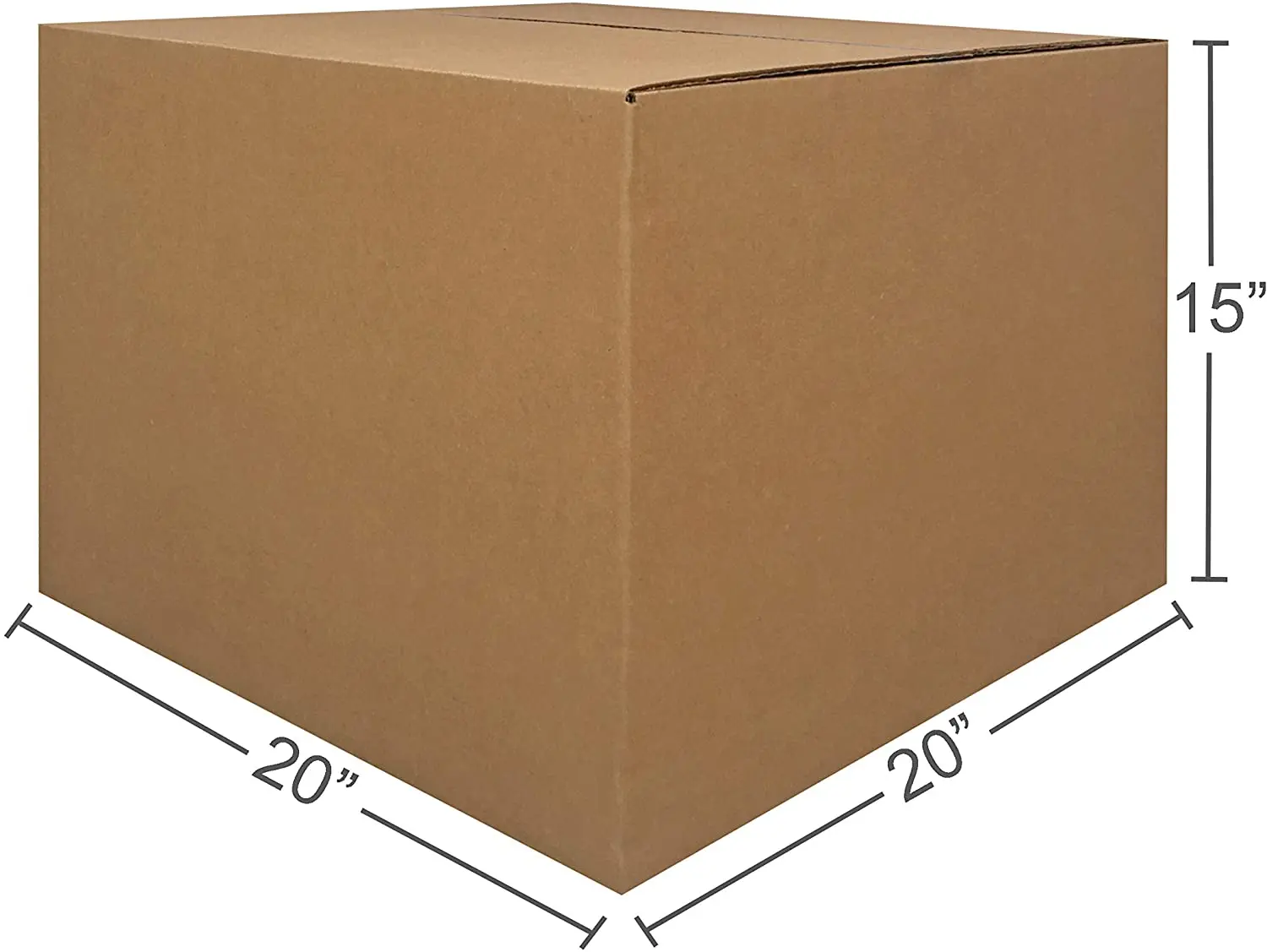Large Moving Boxes 20x20x15-inches Packing Cardboard Boxes