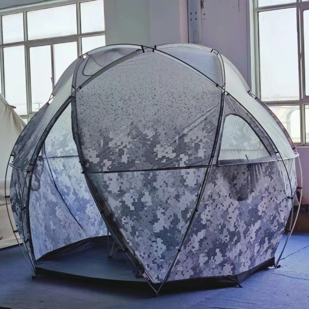Outdoor Camping family traveling hiking glamping geodesic dome tent party style house tent