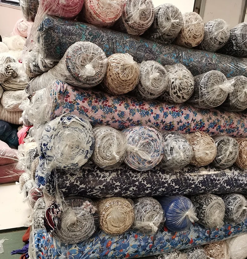  Запас вискозной ткани в Корее запас