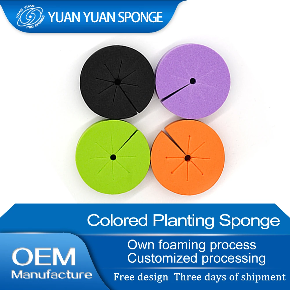 Good Quality Hydroponic Vegetables Grow Sponges Hydroponic Seed Foam Medium Hydroponics  foam tray