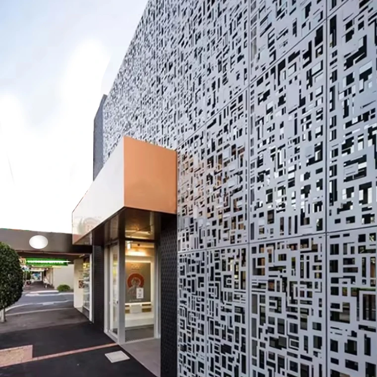 CNC и лазерная резка облицовка внешняя алюминиевая панель Лист настенная панель декоративная