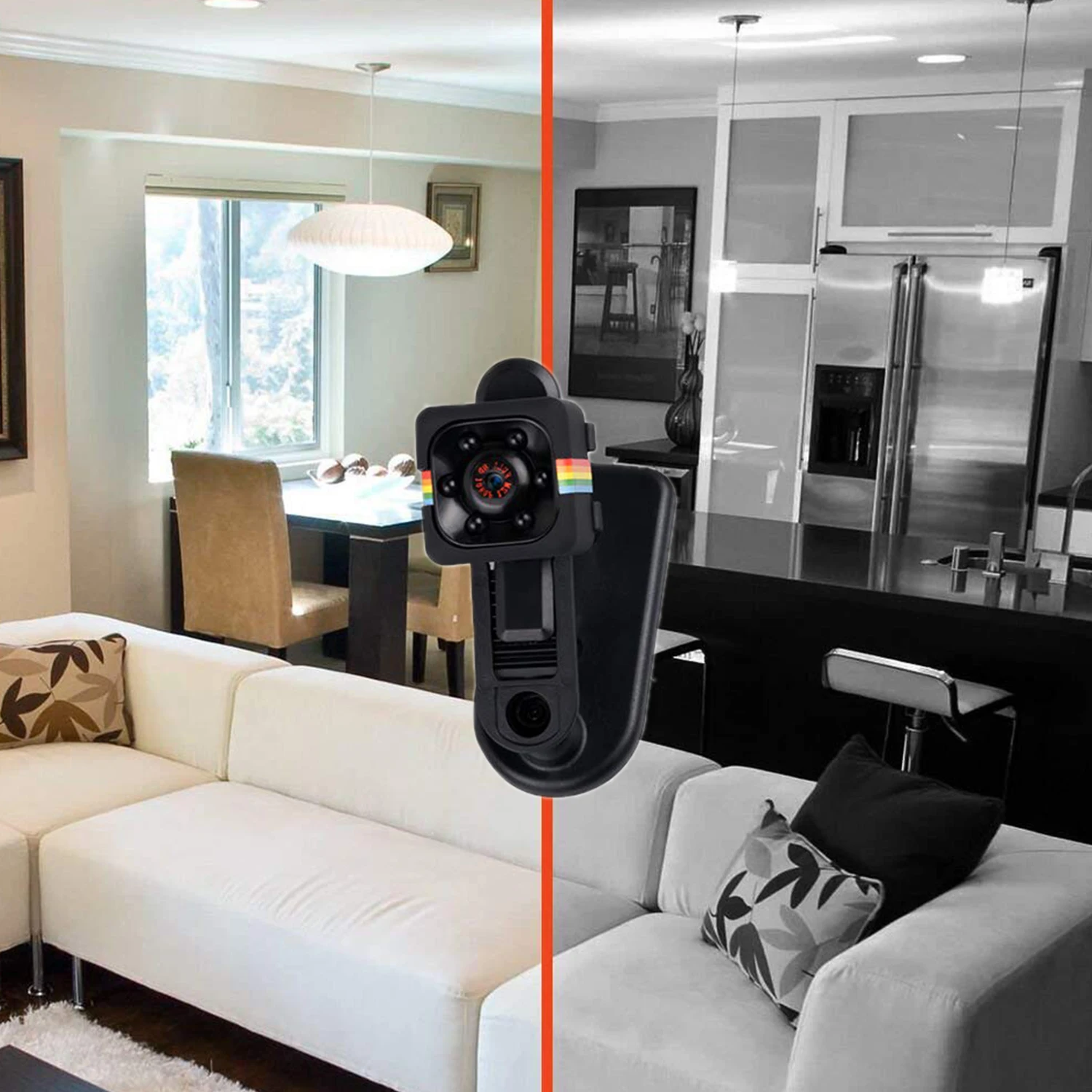 
Security Hidden Spy Night Vision Mini Detachable Camera Wifi 