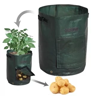 Wholesale Non-woven Nursery Garden Potato Tomato plant bag /garden planting bags/geotextile planting grow bags