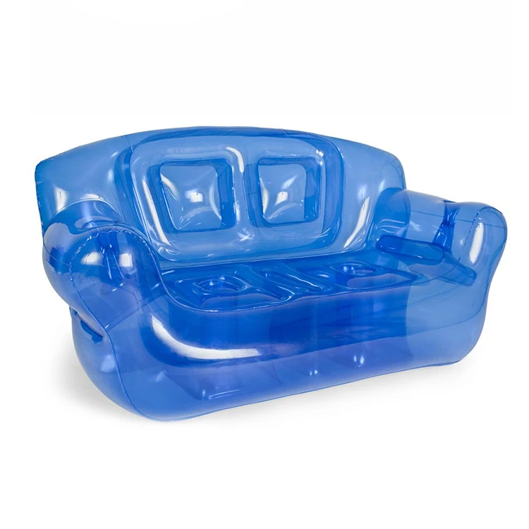 Inflatable Sofa/chair Green Transparent Sofa Bed Sets Foldable Customized OEM ODM Modern Sofa Chair