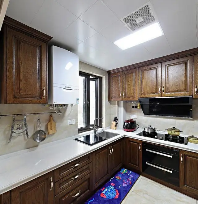 High Quality modern malaysia philippine kitchen Furniture Design Modular Kitchen wall and corner Cabinet set
