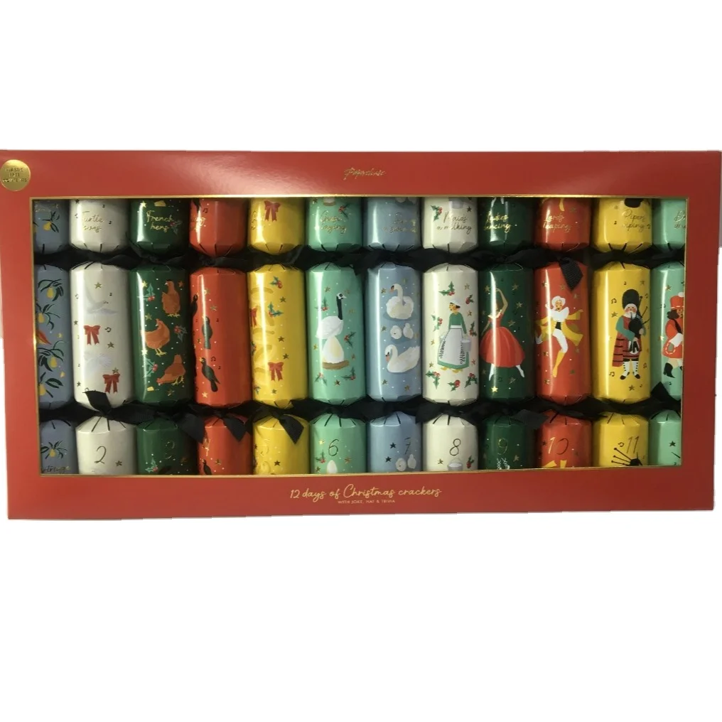 Wholesale diy giant  luxury christmas crackers celebration crackers