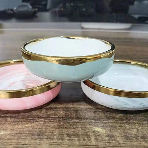 Cross-border 2021 porcelain plate high quality ceramic plates Chinese dish bowl plate