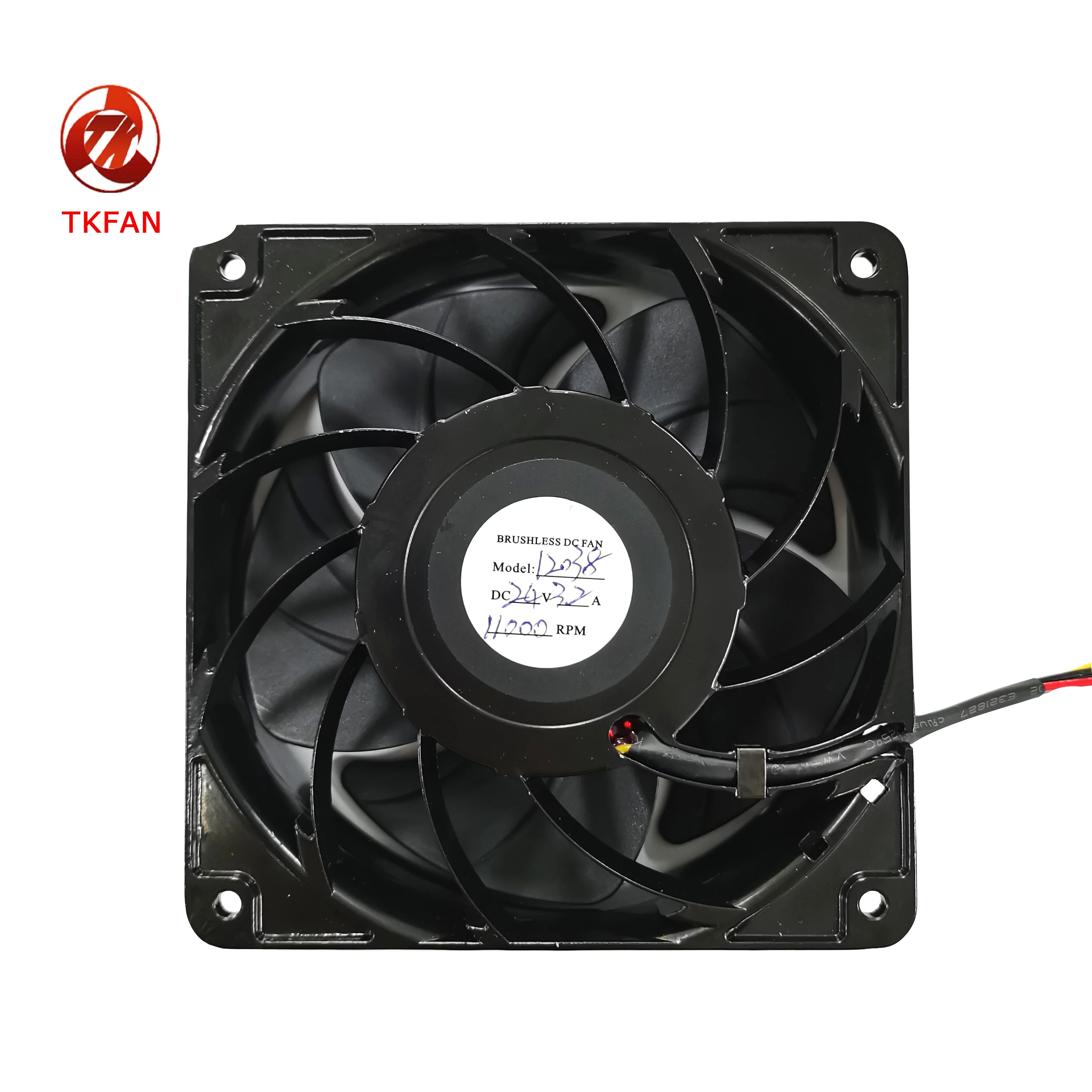 120*120*38 мм 12038 IP68 IP65 Водонепроницаемый ПК вентилятор постоянного тока 120