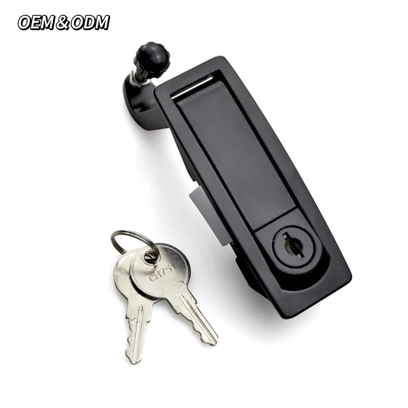 Hot Sale Camper Canopy Truck Electrical Panel Trigger Latch Push Button Door Lock Factory Furniture Latch Compression Lever Lock