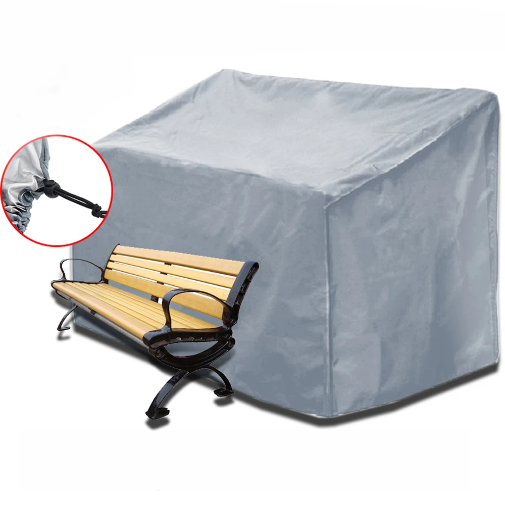 3 4 5 Seater Outdoor Furniture Cover Waterproof Oxford Bench Chair Cover Patio Garden Furniture Cover Custom Size