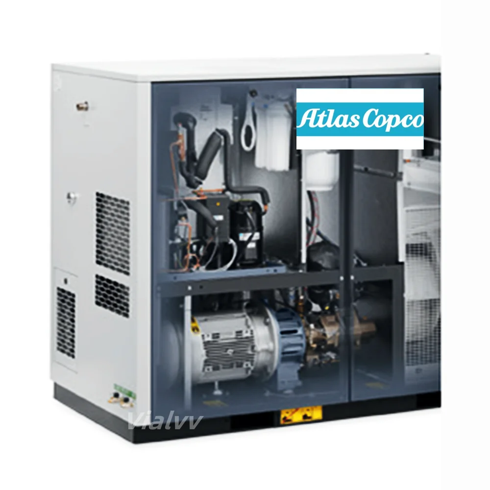 GA75 Atlas Copco 75kw GA 75 GA75VSD+ Screw Air Compressor AtlasCopco 75 kw 100 hp Atlas GA75 VSD 100hp AirCompressor