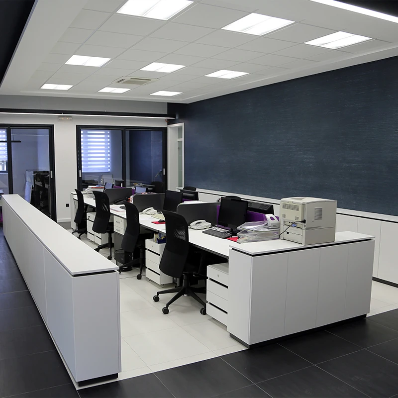 Cutting Mineral Ceiling Tiles Materials soundproof mineral fiber ceiling board