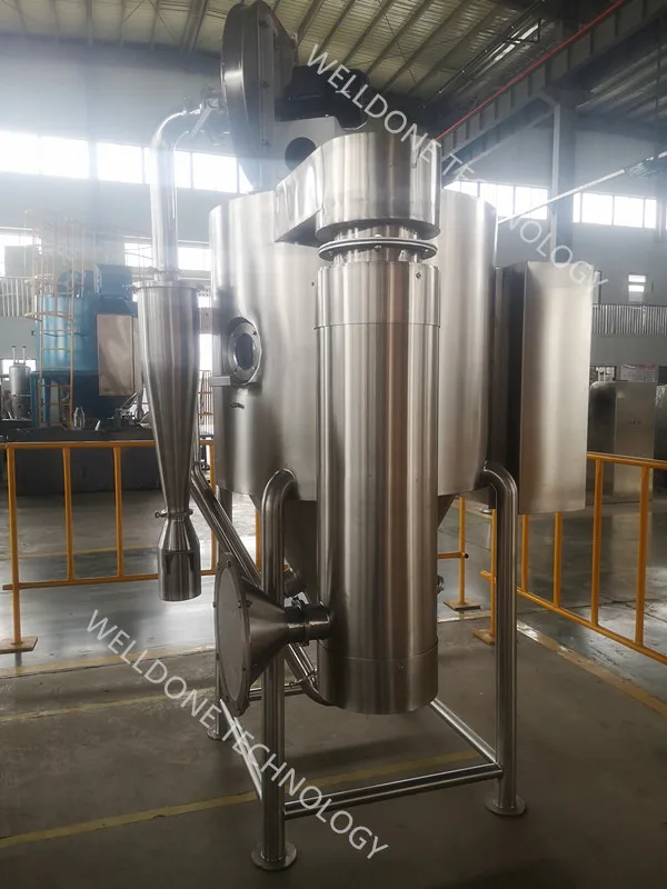 Automatic Milk Spray Drying Machine Probiotic Vertical Industrial Spray Dryer Equipment