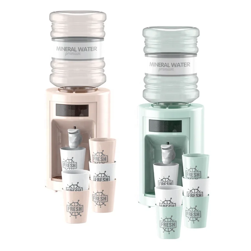 Детская игрушка для ролевых игр, маленькая бытовая техника, набор мини-дозатора воды, пластиковые Кухонные Игрушки