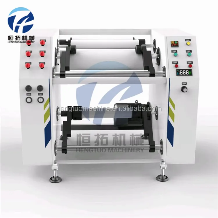 HT-500 Semi автоматическая стретч-пленки перемотки и продольно-резательная машина