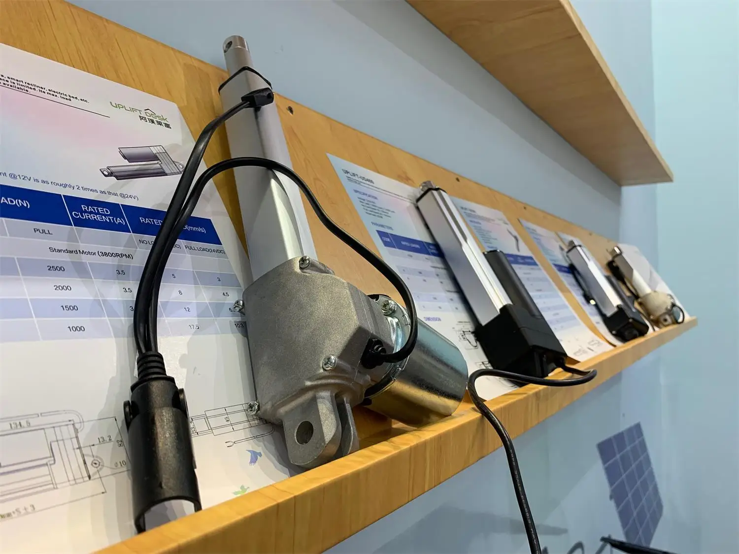 Electric putter 12V 24V 500N 1000N 1500N linear actuator DTG-50 window opener actuator 50mm-600mm Linear actuator