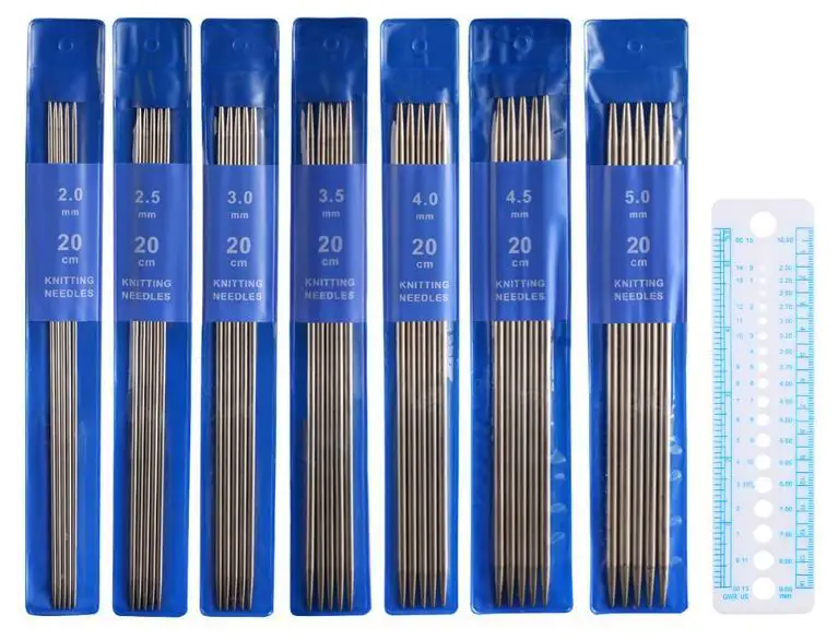 Factory Sale Circular Knitting & Crochet Set Stainless Steel Needles for Sewing Machine Metal Sewing Kit
